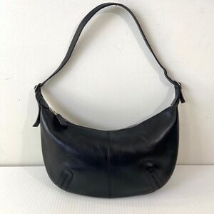 Latico Black Leather Shoulder Bag
